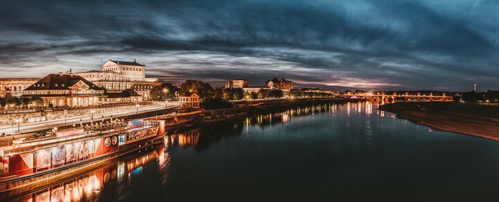 Dresden bei Nach